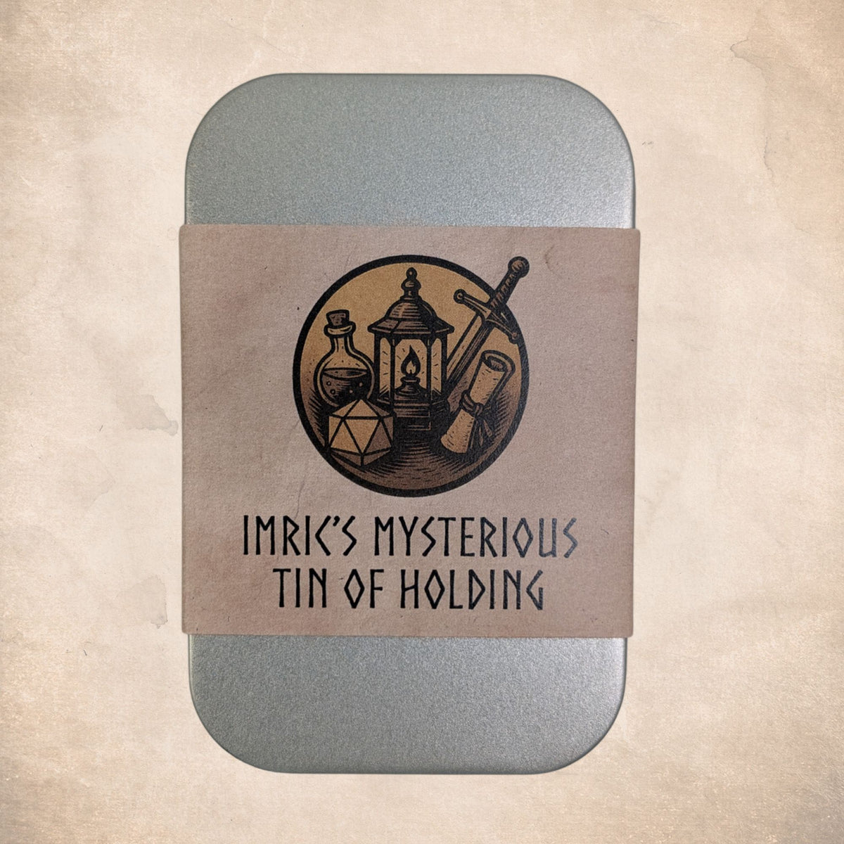 Mysterious Tin of Holding